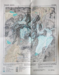 Band 1 - 1. Lieferung Kartenbeilage Mount Kenya