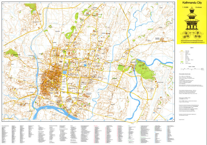 Kathmandu City (1:10.000)